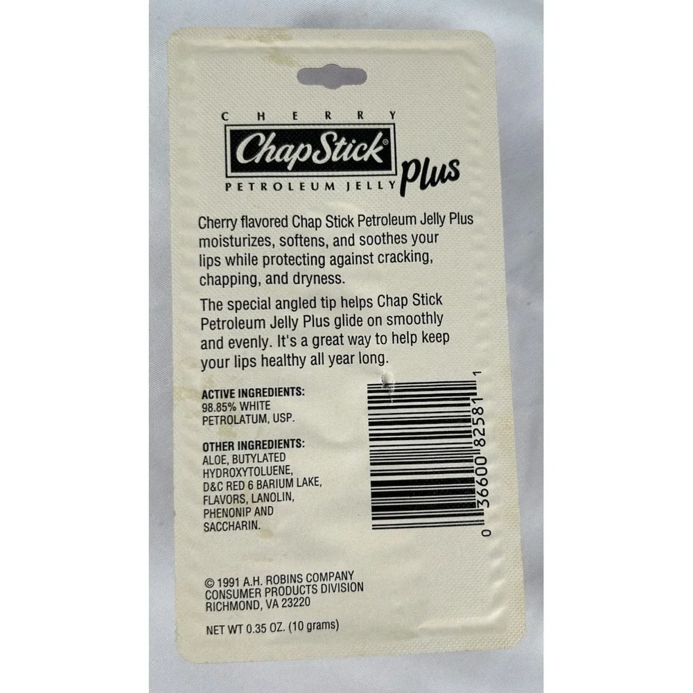 Chapstick vintage 1991